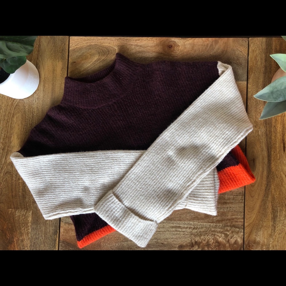 Missguided Color Block Sweater